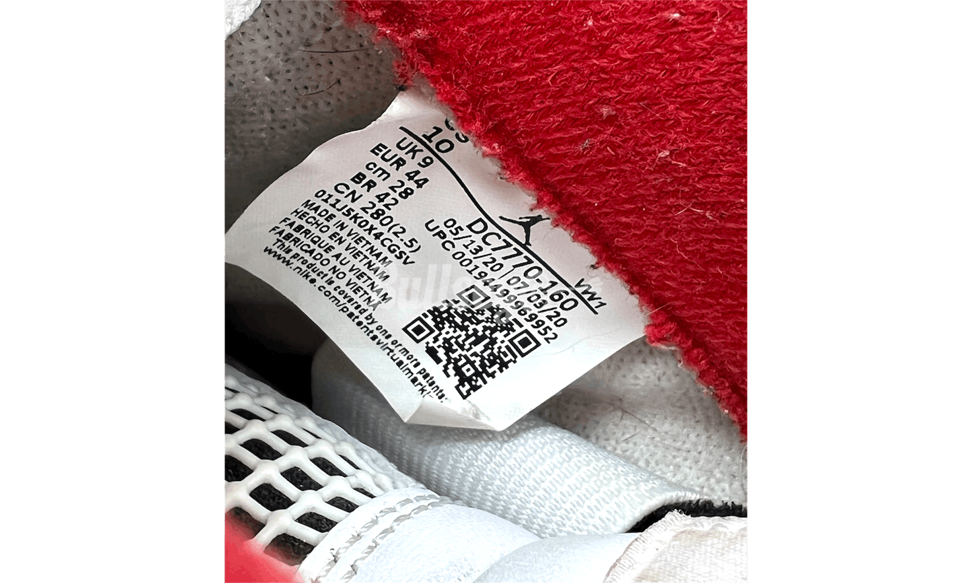 Jordan Brand Air Jordan 4 Retro "Fire Red" 2020 (PreOwned) (No Box) Size US 10 / EU 43 - 7 Thumbnail