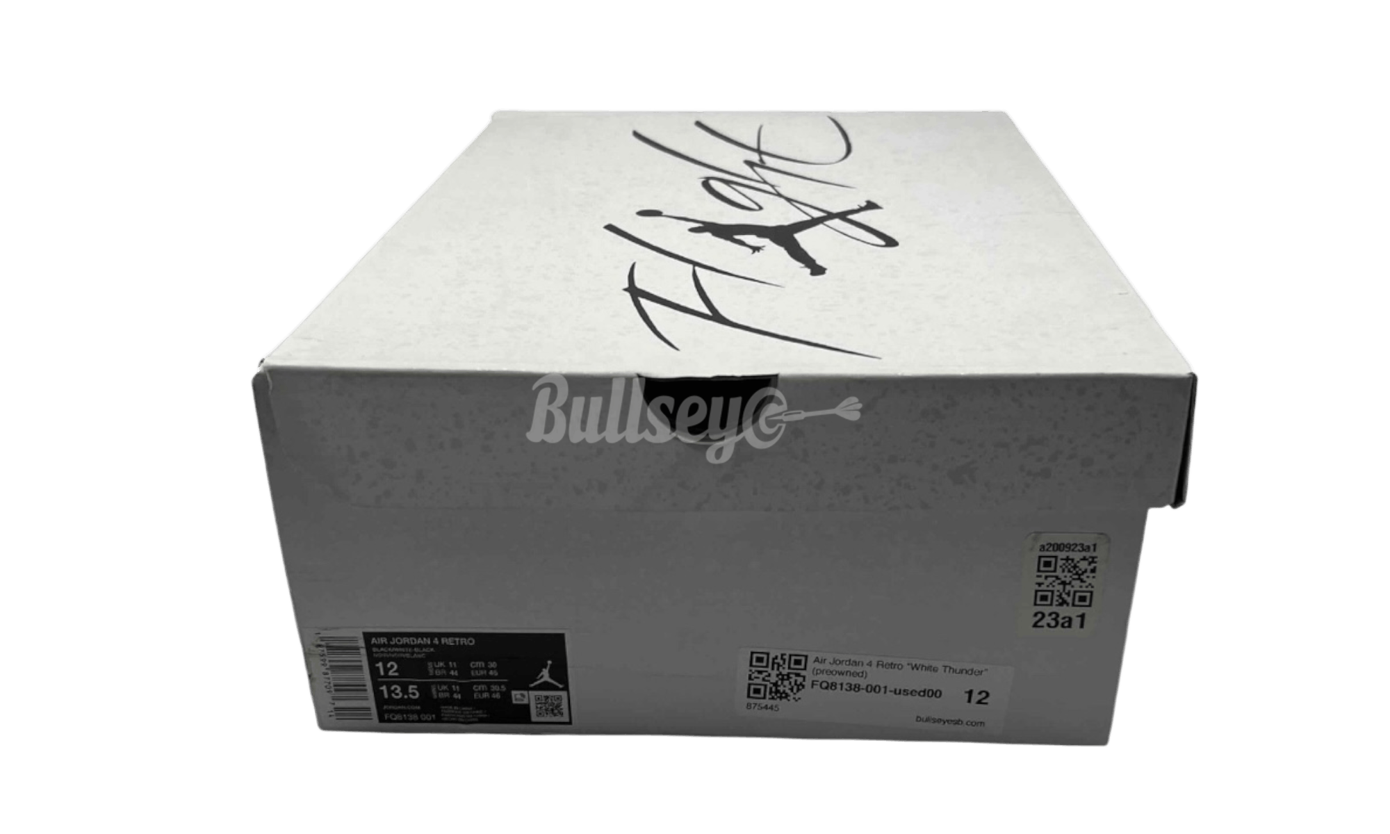 Jordan Brand Air Jordan 4 Retro “White Thunder” (preowned) Size US 12 / EU 45 - 8 Thumbnail