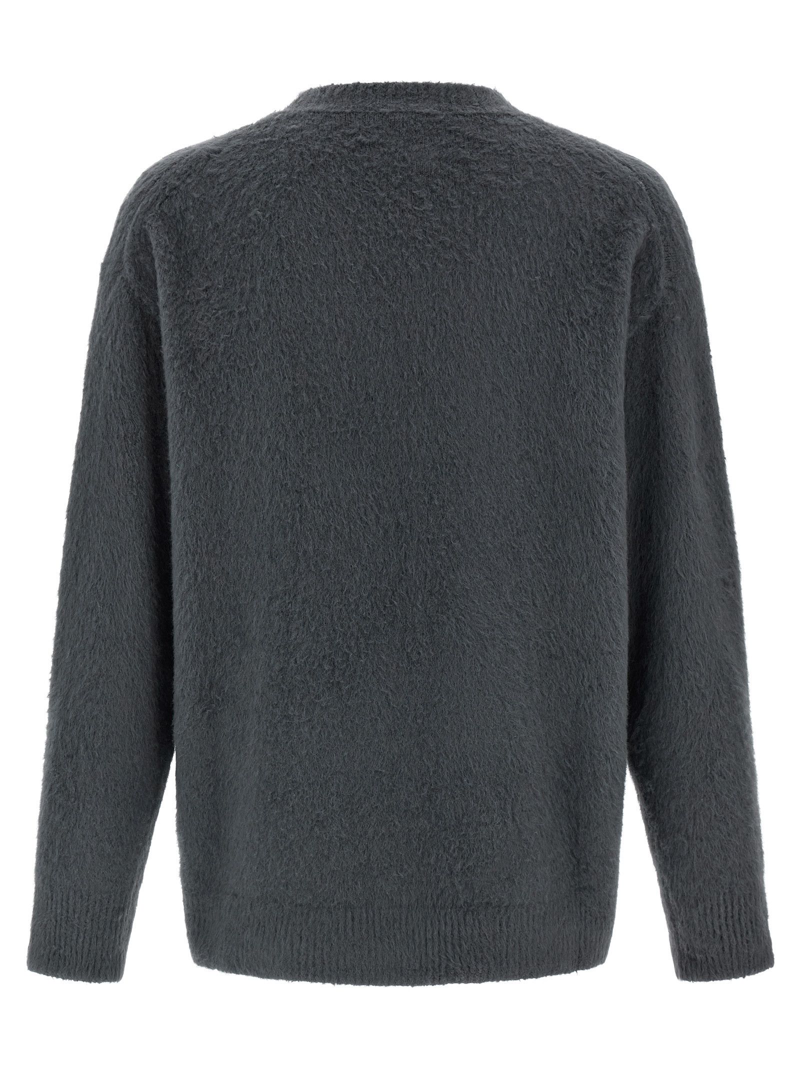 Roberto Collina Shearling Cotton Sweater Size US L / EU 52-54 / 3 - 2 Thumbnail
