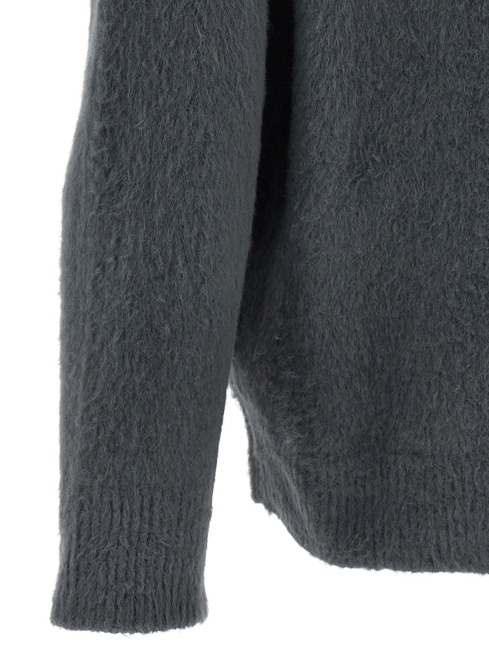 Roberto Collina Shearling Cotton Sweater Size US L / EU 52-54 / 3 - 4 Thumbnail