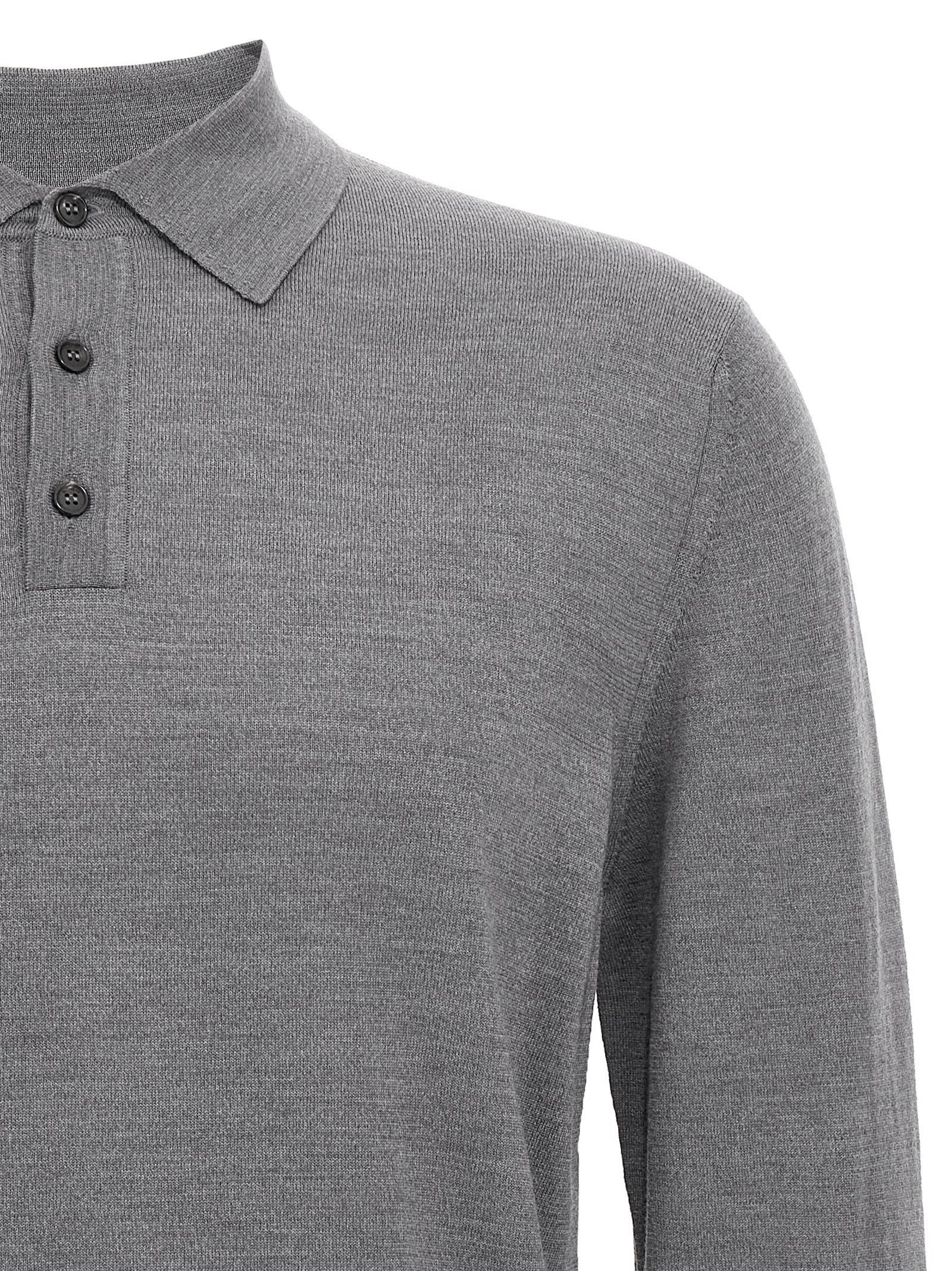 Zanone Virgin Wool Polo Shirt Size US M / EU 48-50 / 2 - 3 Thumbnail