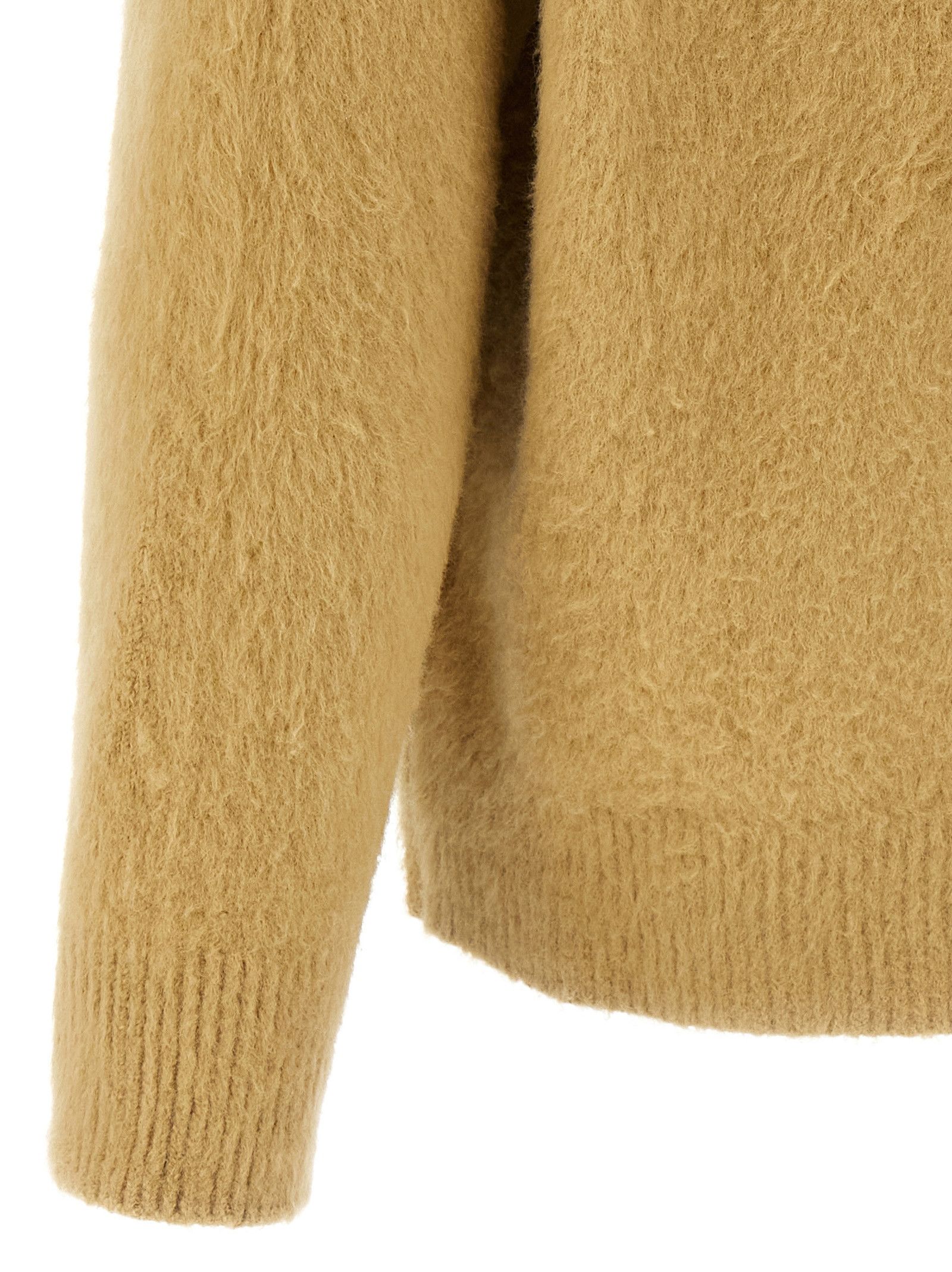 Roberto Collina Shearling Cotton Sweater Size US L / EU 52-54 / 3 - 4 Thumbnail