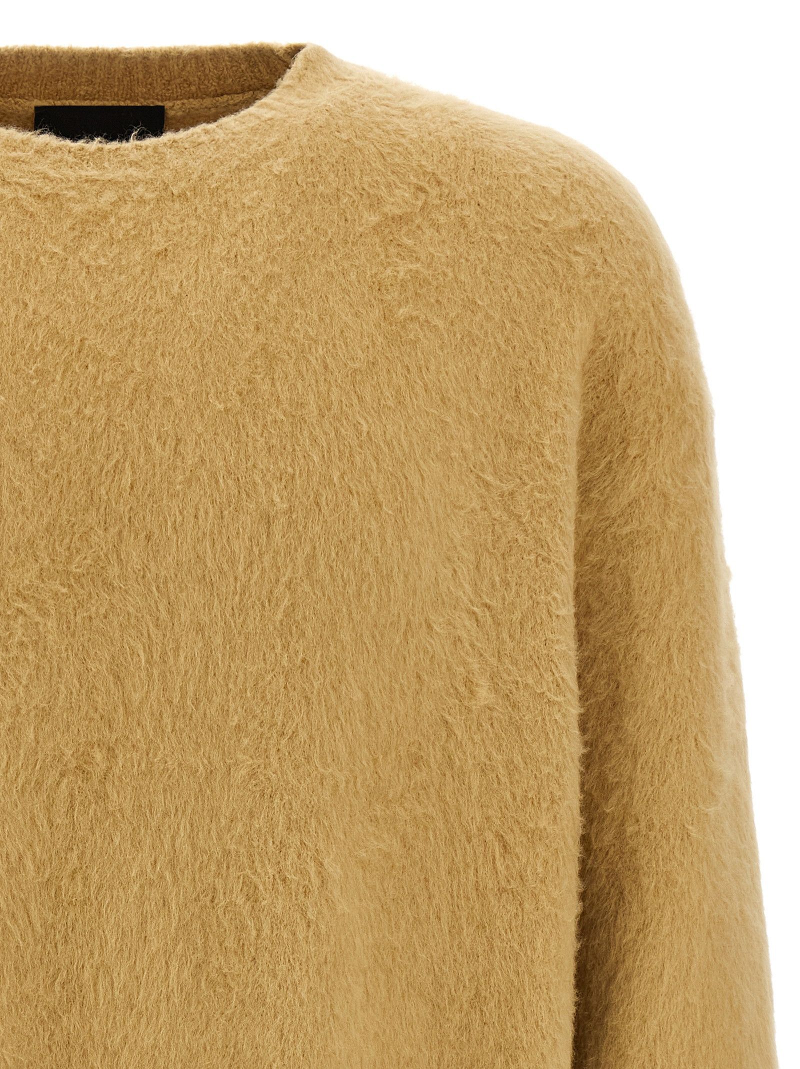 Roberto Collina Shearling Cotton Sweater Size US L / EU 52-54 / 3 - 3 Thumbnail