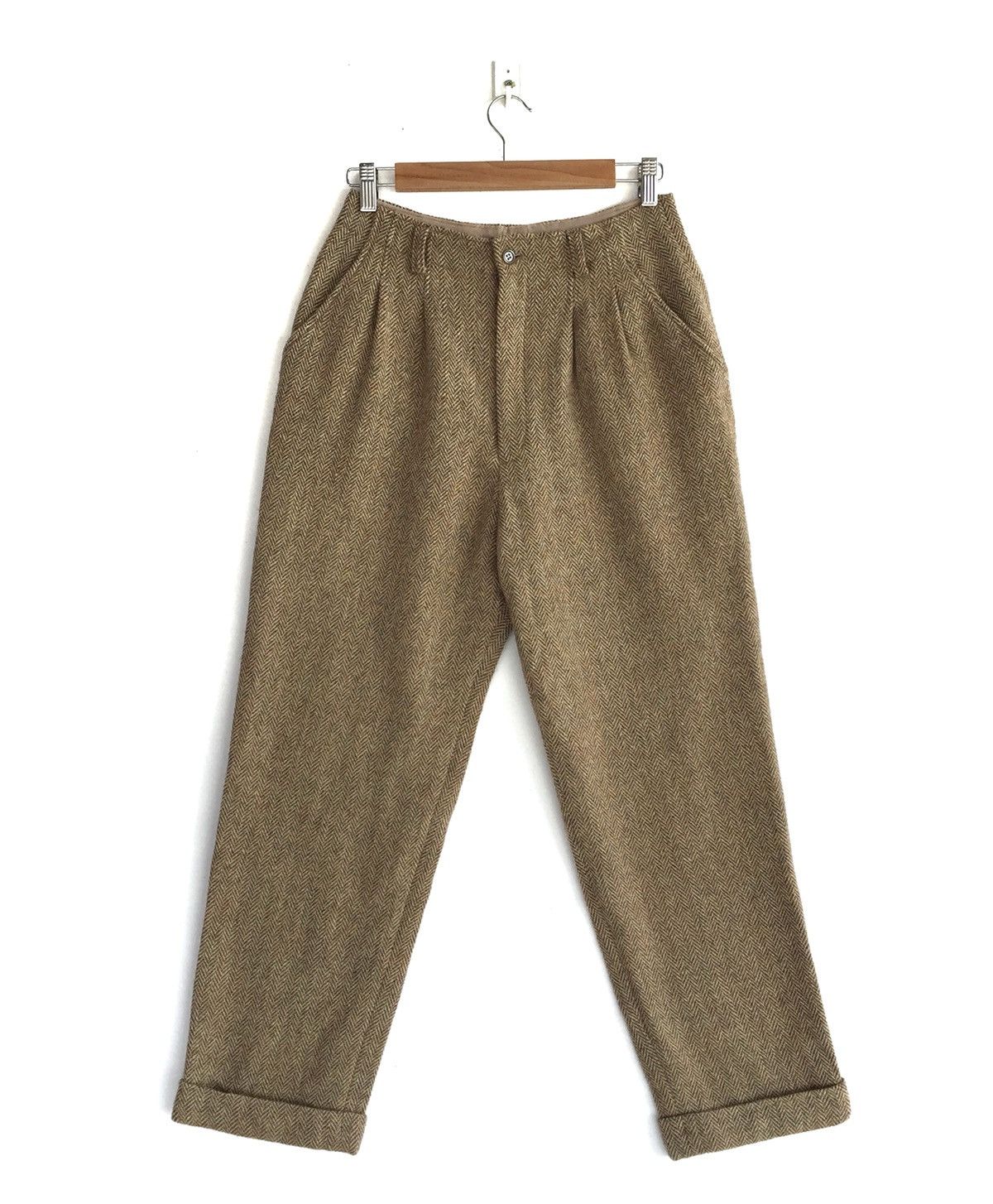 Hai Sporting Gear × Issey Miyake Hai Sporting Gear by Issey Miyake Wool Baggy Pants Size US 26 / EU 42 - 1 Thumbnail
