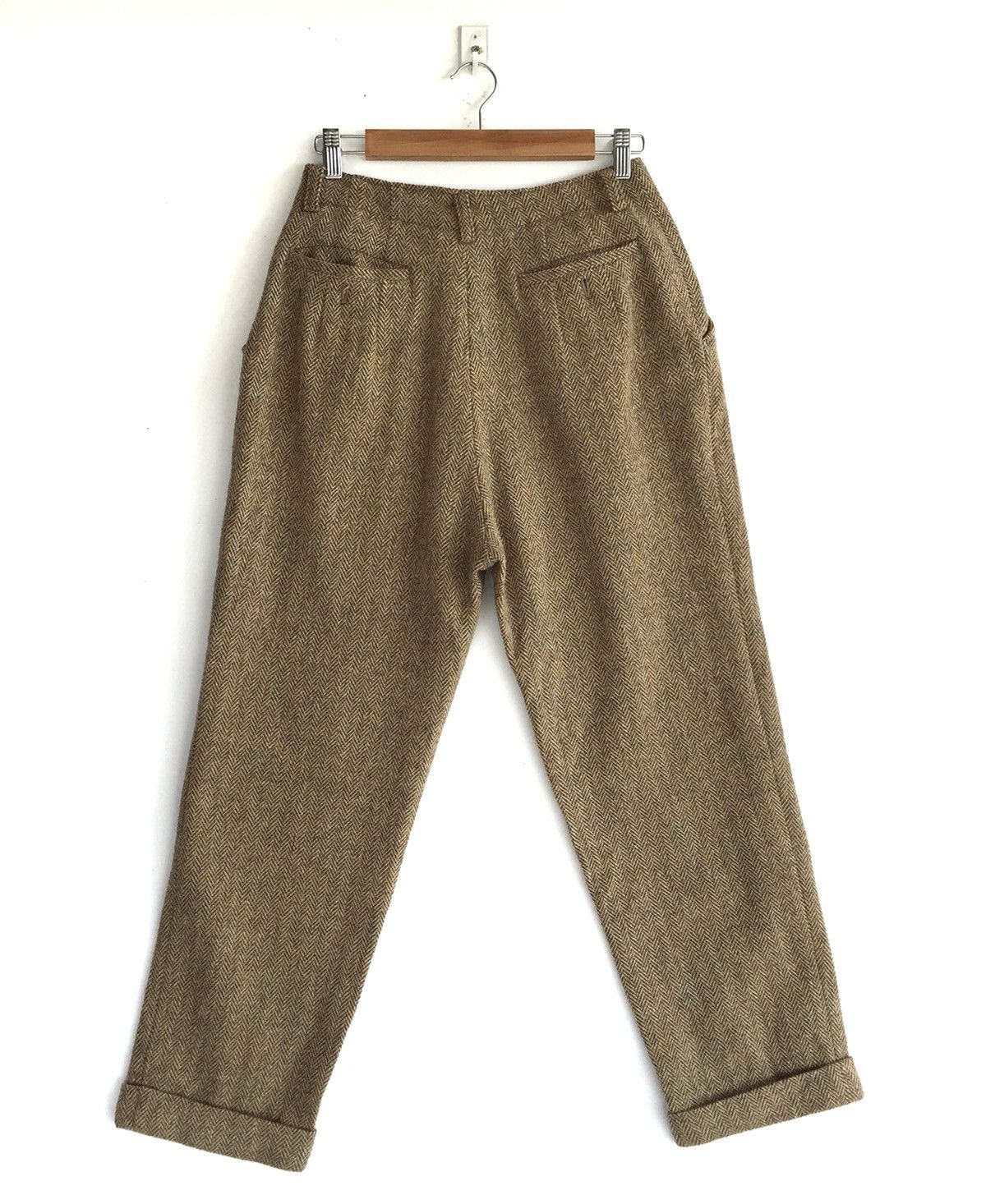 Hai Sporting Gear × Issey Miyake Hai Sporting Gear by Issey Miyake Wool Baggy Pants Size US 26 / EU 42 - 6 Thumbnail