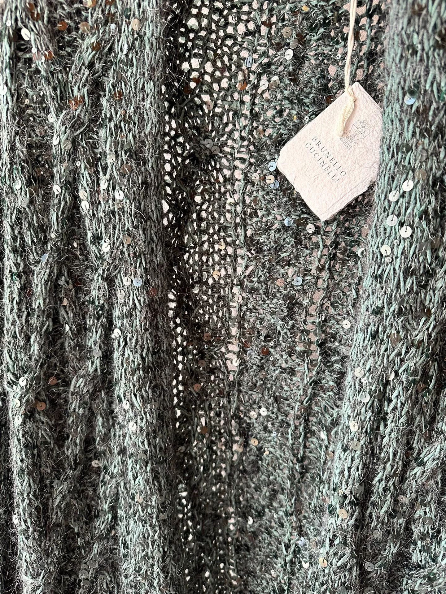 Brunello Cucinelli BC Brand Women's Knit Coat Size M / US 6-8 / IT 42-44 - 5 Thumbnail