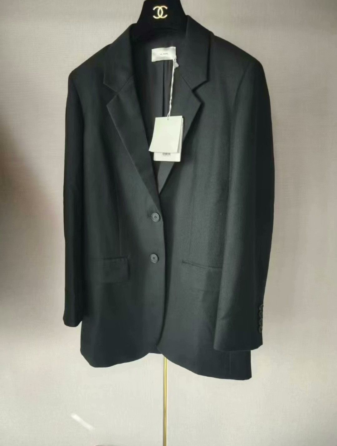 The Row The Row Women's Wool Lapel Button Blazer Size M / US 6-8 / IT 42-44 - 5 Thumbnail