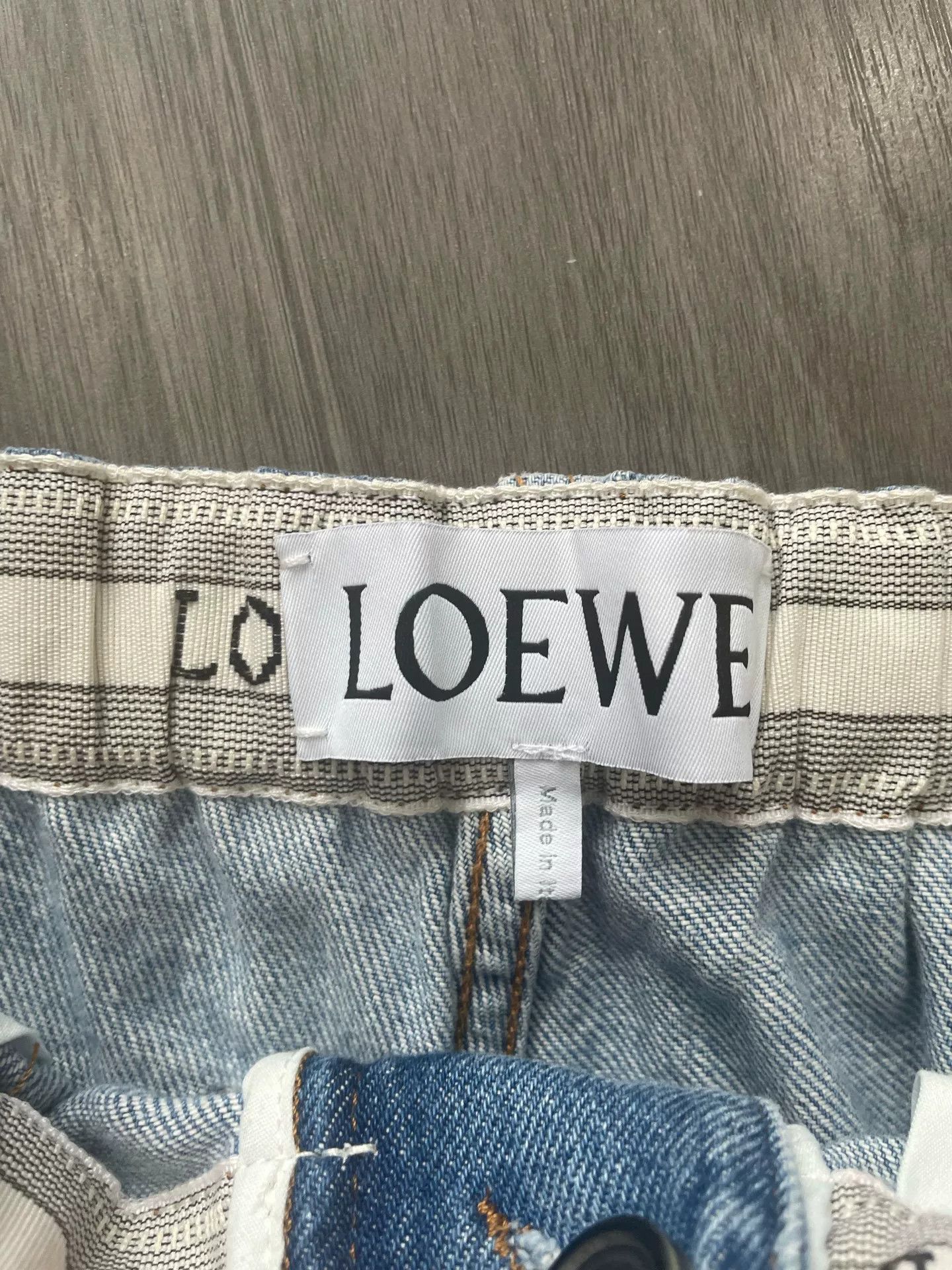 Loewe LOEWE Blue Side Stripe Drawstring Pants S Size US 32 / EU 48 - 9 Thumbnail