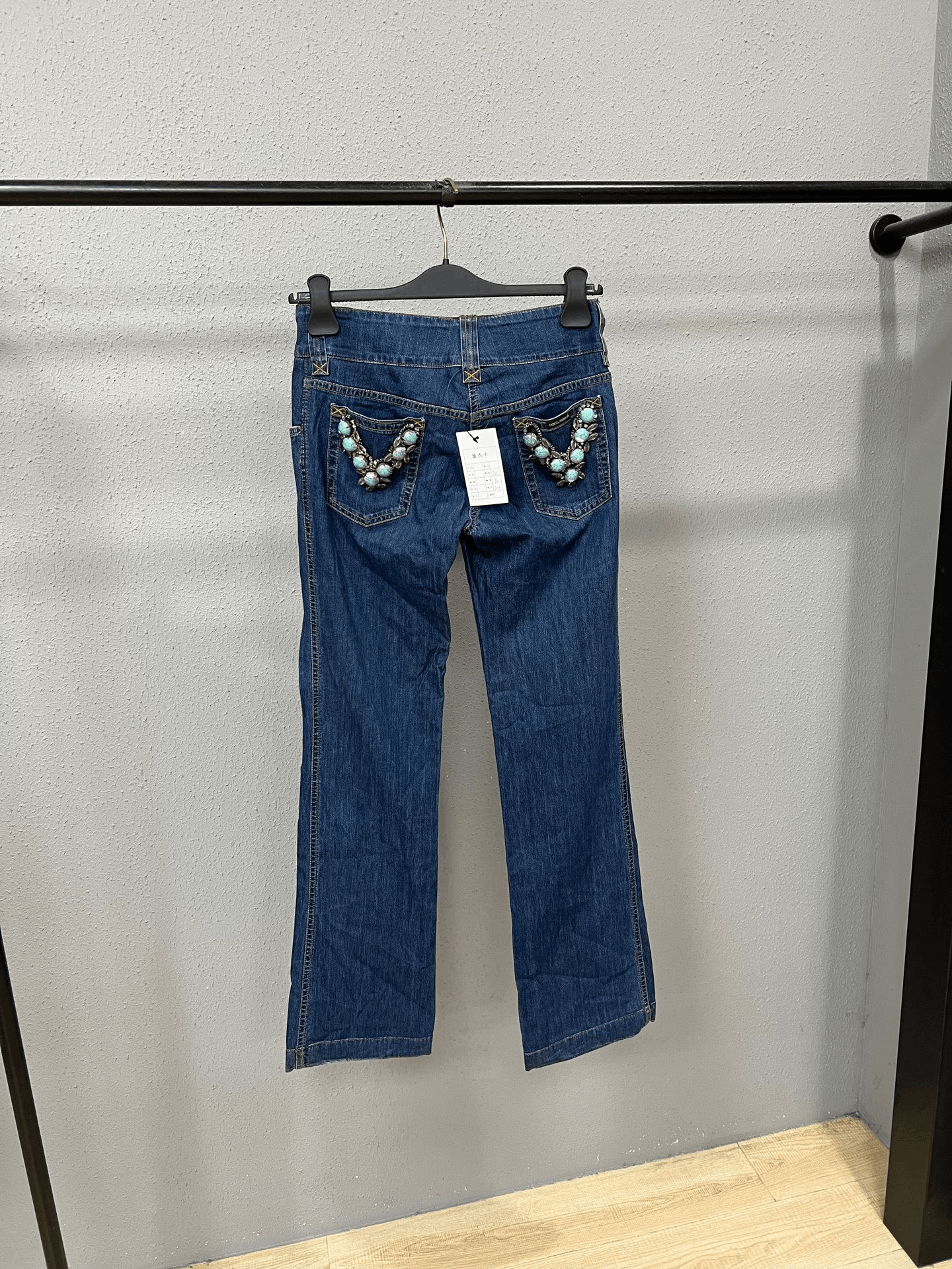 Dolce & Gabbana D&G Gemstone Jeans Size 28" / US 6 / IT 42 - 2 Thumbnail