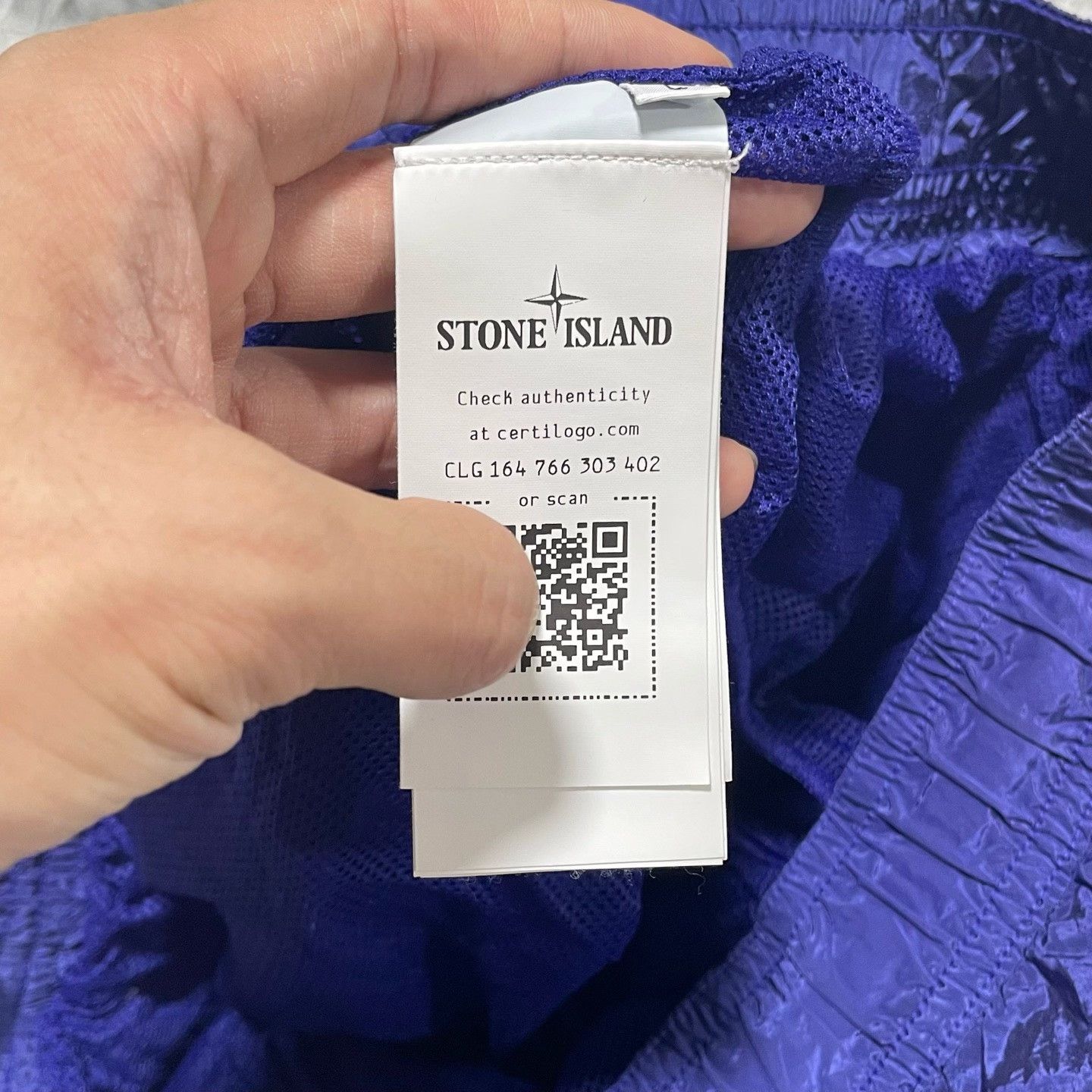Stone Island Stone Island Metal Nylon Square Logo Shorts Size US 32 / EU 48 - 6 Thumbnail