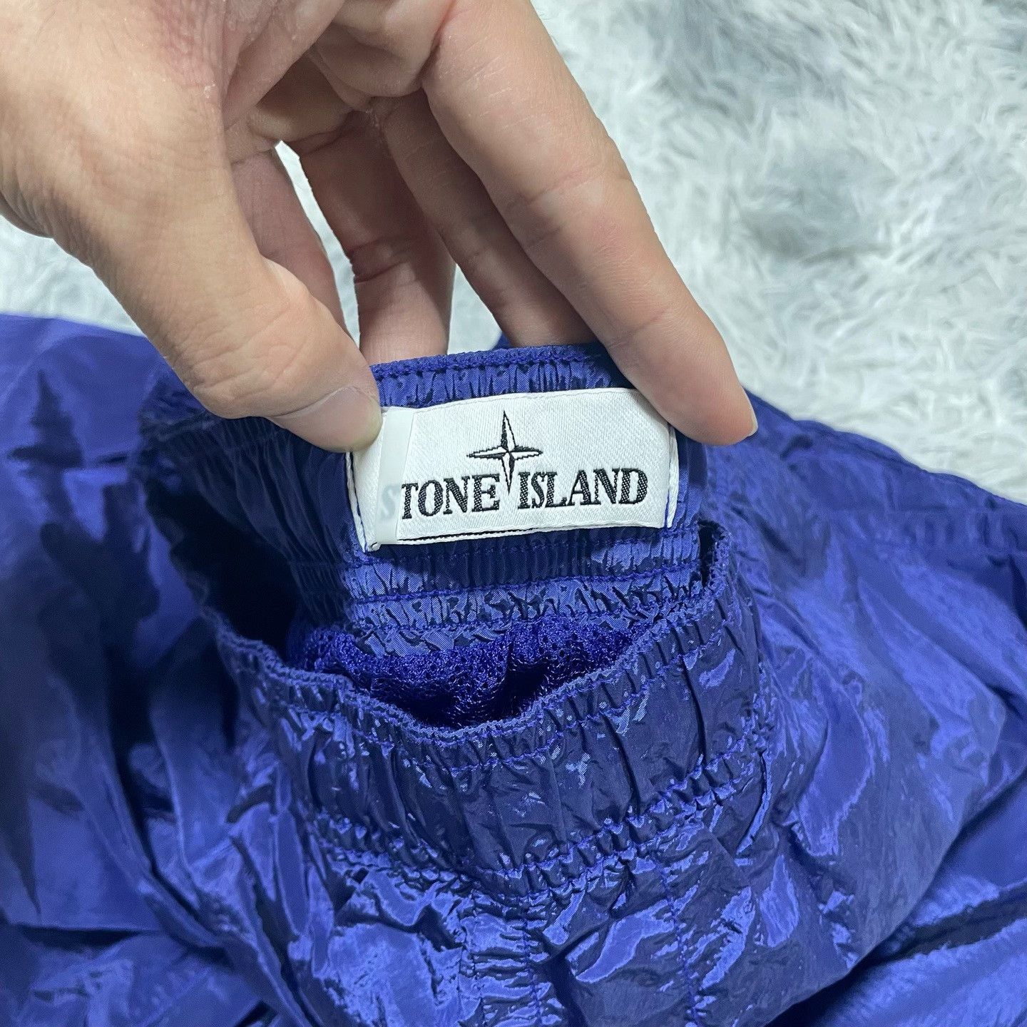 Stone Island Stone Island Metal Nylon Square Logo Shorts Size US 32 / EU 48 - 4 Thumbnail