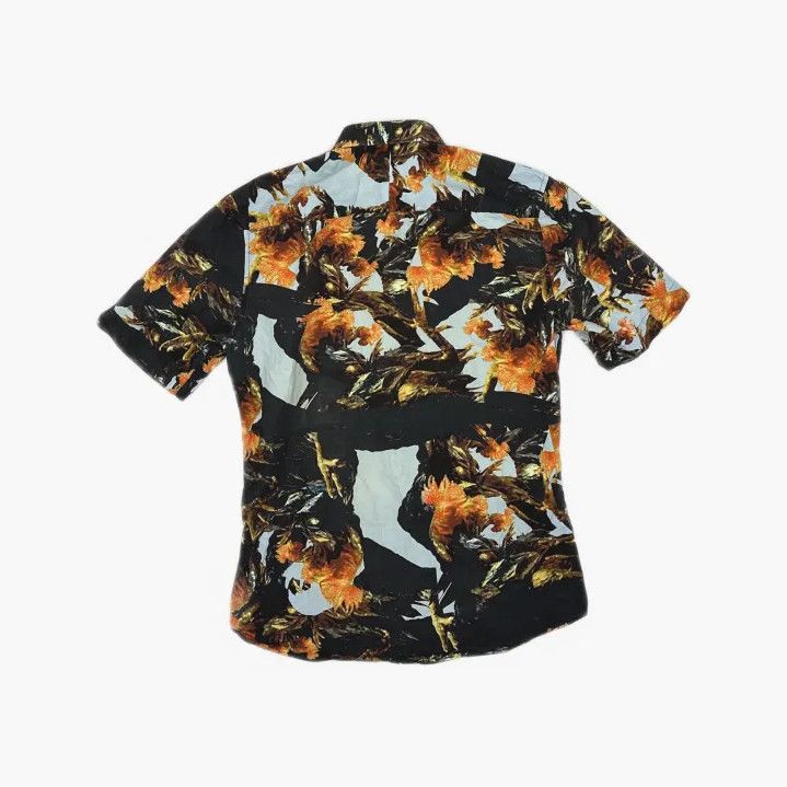 Givenchy Givenchy Men's Loose Printed Cotton Short-Sleeve Shirt Size US XXS / EU 40 - 3 Thumbnail