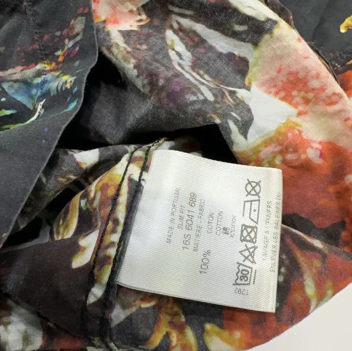 Givenchy Givenchy Men's Loose Printed Cotton Short-Sleeve Shirt Size US XXS / EU 40 - 6 Thumbnail
