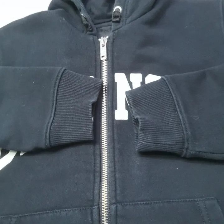 Givenchy Givenchy Kids Black Hooded Zip Jacket with Logo Size US M / EU 48-50 / 2 - 10 Thumbnail