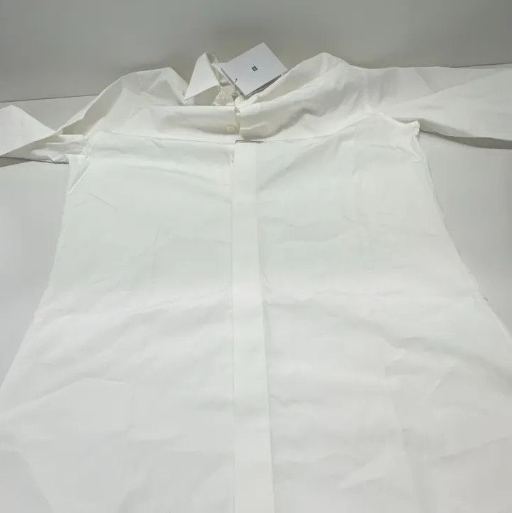 Givenchy GIVENCHY Men's White Pointed Collar Button-Up Shirt Size US XXS / EU 40 - 11 Thumbnail