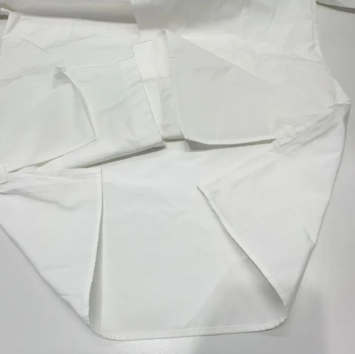 Givenchy GIVENCHY Men's White Pointed Collar Button-Up Shirt Size US XXS / EU 40 - 12 Thumbnail