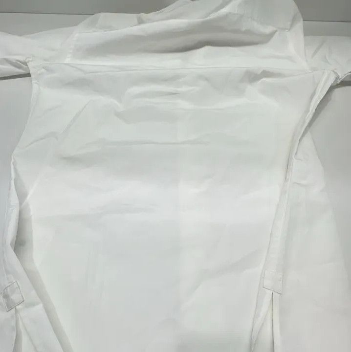 Givenchy GIVENCHY Men's White Pointed Collar Button-Up Shirt Size US XXS / EU 40 - 16 Thumbnail