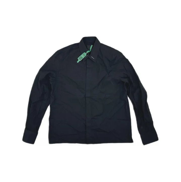 Givenchy Givenchy Logo Badge Men's Long-Sleeve Shirt Size US XXS / EU 40 - 2 Thumbnail