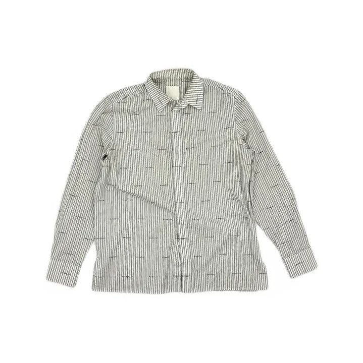 Givenchy Givenchy SS23 All-Over Letter Print Long-Sleeve Shirt Size US XXS / EU 40 - 2 Thumbnail