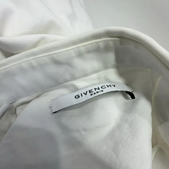 Givenchy Givenchy Letter Embroidery Casual Long-Sleeve Shirt Size US XXS / EU 40 - 4 Thumbnail