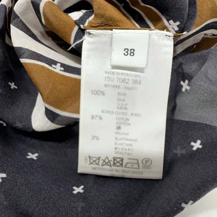 Givenchy Givenchy Patterned Sheer Short-Sleeve Shirt Size US XXS / EU 40 - 4 Thumbnail