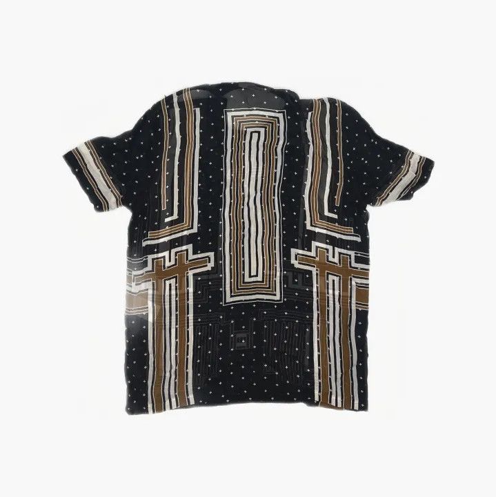 Givenchy Givenchy Patterned Sheer Short-Sleeve Shirt Size US XXS / EU 40 - 3 Thumbnail