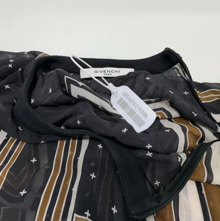 Givenchy Givenchy Patterned Sheer Short-Sleeve Shirt Size US XXS / EU 40 - 7 Thumbnail