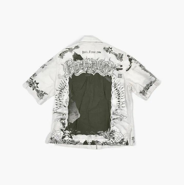Givenchy Givenchy SS21 Zip Print Short-Sleeve Shirt Size US XXS / EU 40 - 3 Thumbnail