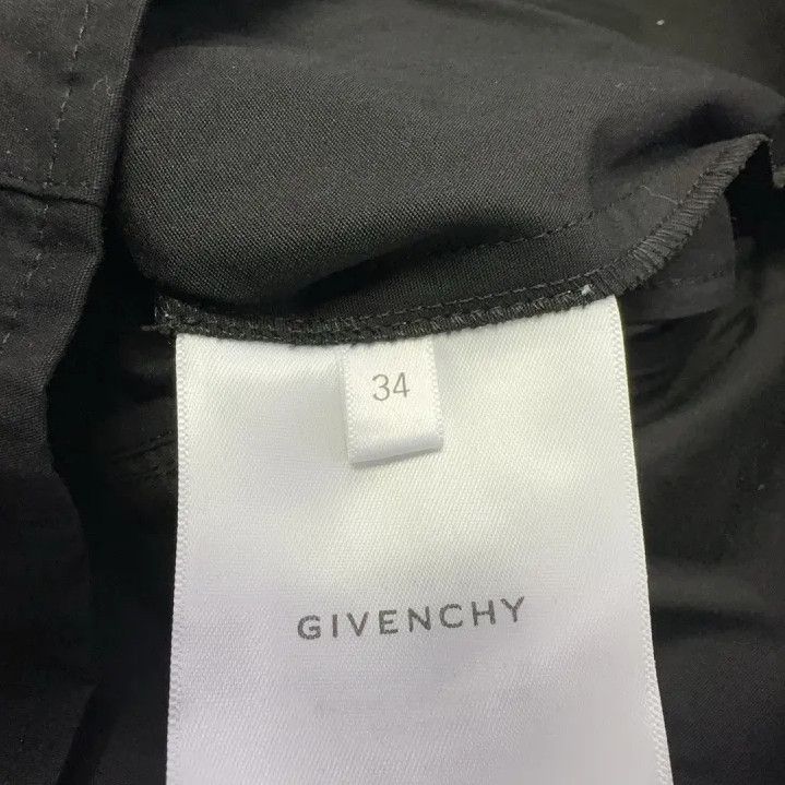 Givenchy Givenchy Embroidered Logo Long-Sleeve Shirt Jacket Size US XXS / EU 40 - 7 Thumbnail