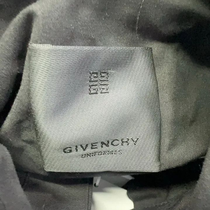 Givenchy Givenchy Embroidered Logo Long-Sleeve Shirt Jacket Size US XXS / EU 40 - 6 Thumbnail