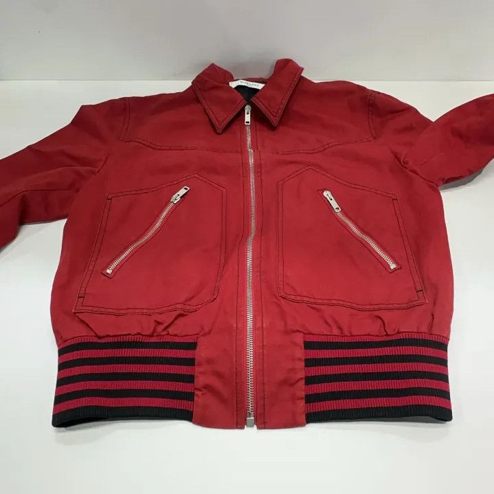 Givenchy Givenchy Unisex Red Lapel Jacket Size US M / EU 48-50 / 2 - 7 Thumbnail