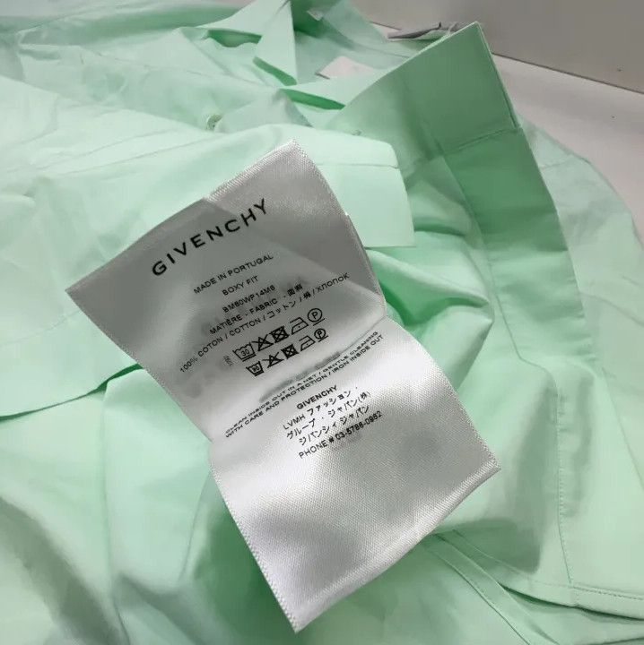 Givenchy Givenchy Solid Short-Sleeve Button-Up Shirt Size US XXS / EU 40 - 6 Thumbnail