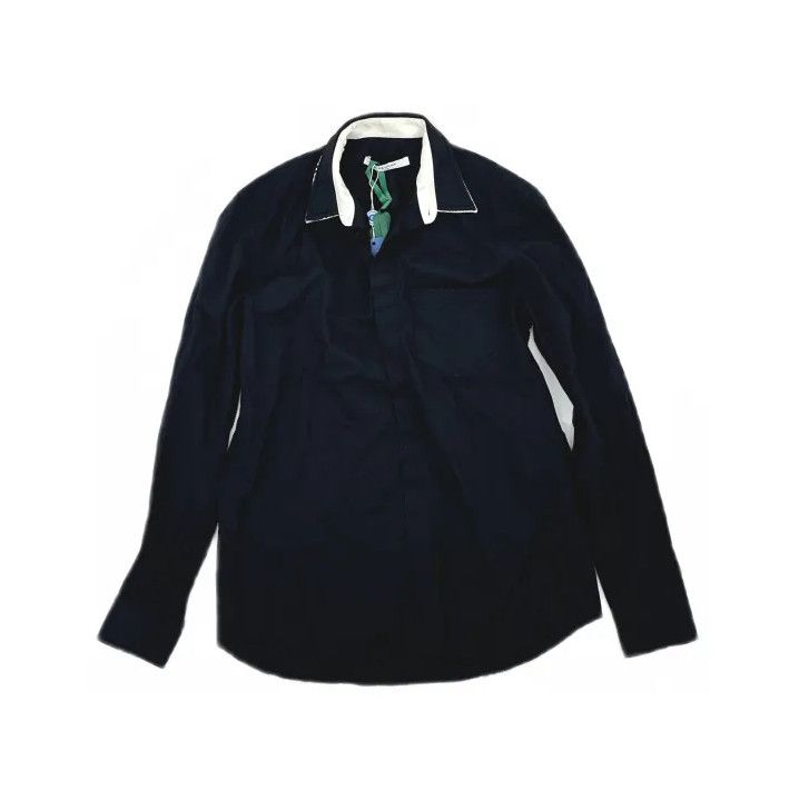 Givenchy Givenchy Button Collar Long-Sleeve Fake Two-Piece Shirt Size US XXS / EU 40 - 2 Thumbnail
