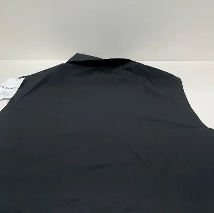 Givenchy Givenchy SS23 Men's Solid Lapel Sleeveless Shirt Size US XXS / EU 40 - 10 Thumbnail