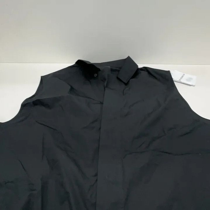 Givenchy Givenchy SS23 Men's Solid Lapel Sleeveless Shirt Size US XXS / EU 40 - 9 Thumbnail
