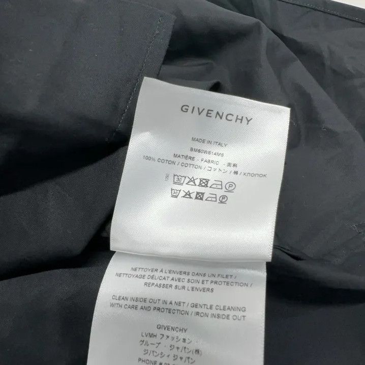 Givenchy Givenchy SS23 Men's Solid Lapel Sleeveless Shirt Size US XXS / EU 40 - 7 Thumbnail