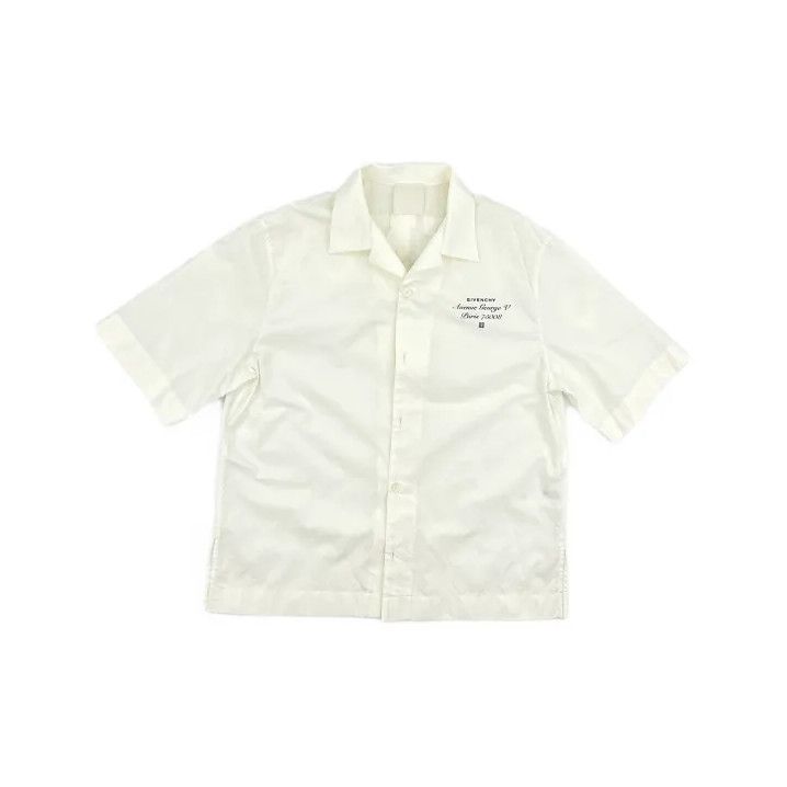 Givenchy Givenchy SS22 Logo Print Hawaiian Short-Sleeve Shirt Size US XXS / EU 40 - 2 Thumbnail