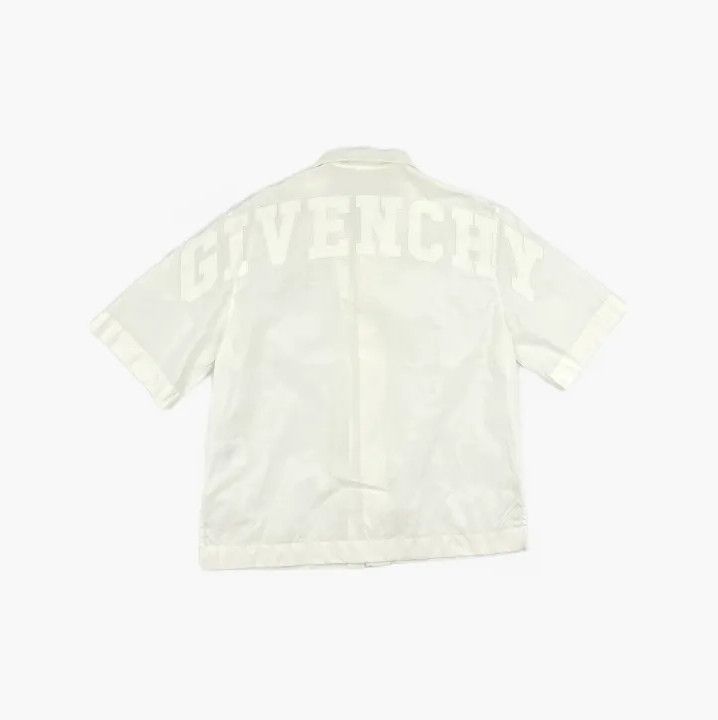 Givenchy Givenchy SS22 Logo Print Hawaiian Short-Sleeve Shirt Size US XXS / EU 40 - 3 Thumbnail
