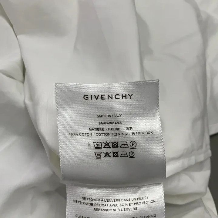 Givenchy Givenchy SS23 Men's Solid Pointed Collar Sleeveless Shirt Size US XXS / EU 40 - 6 Thumbnail