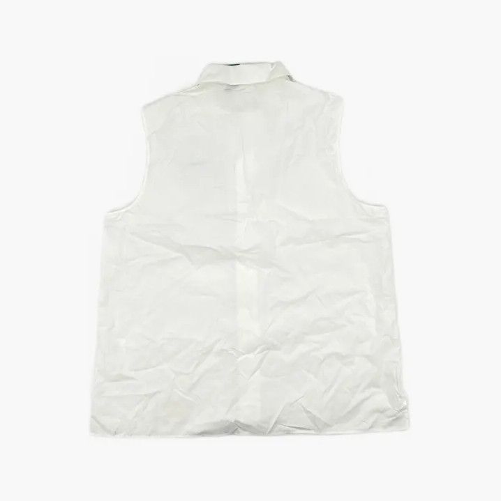 Givenchy Givenchy SS23 Men's Solid Pointed Collar Sleeveless Shirt Size US XXS / EU 40 - 3 Thumbnail