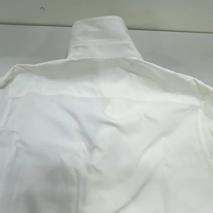 Givenchy Givenchy SS23 Men's White Lace Collar Long Sleeve Shirt Size US XXS / EU 40 - 14 Thumbnail