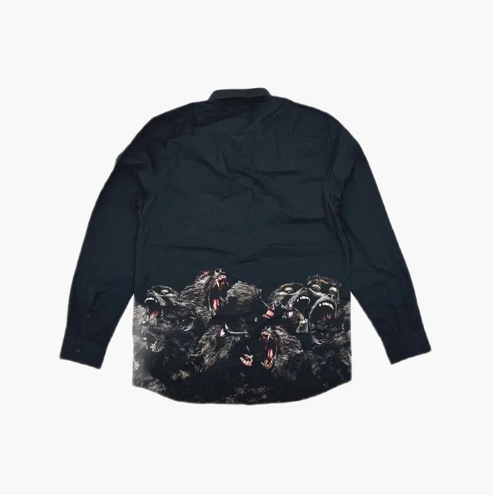 Givenchy Givenchy Men's Beast Pattern Long-Sleeve Shirt Size US XS / EU 42 / 0 - 3 Thumbnail