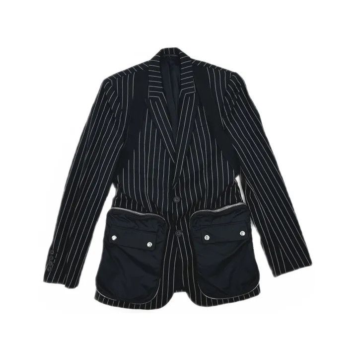 Givenchy Givenchy Striped Casual Fashion Jacket Size US S / EU 44-46 / 1 - 2 Thumbnail