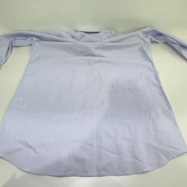 Givenchy GIVENCHY Men's Blue Long-Sleeve Square Collar Shirt Size US XXS / EU 40 - 13 Thumbnail