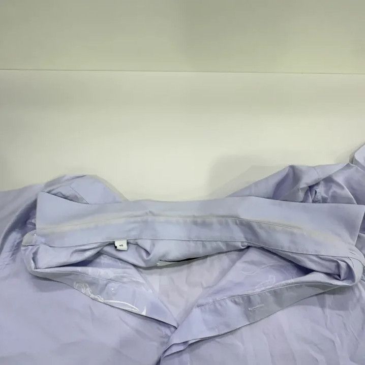 Givenchy GIVENCHY Men's Blue Long-Sleeve Square Collar Shirt Size US XXS / EU 40 - 7 Thumbnail