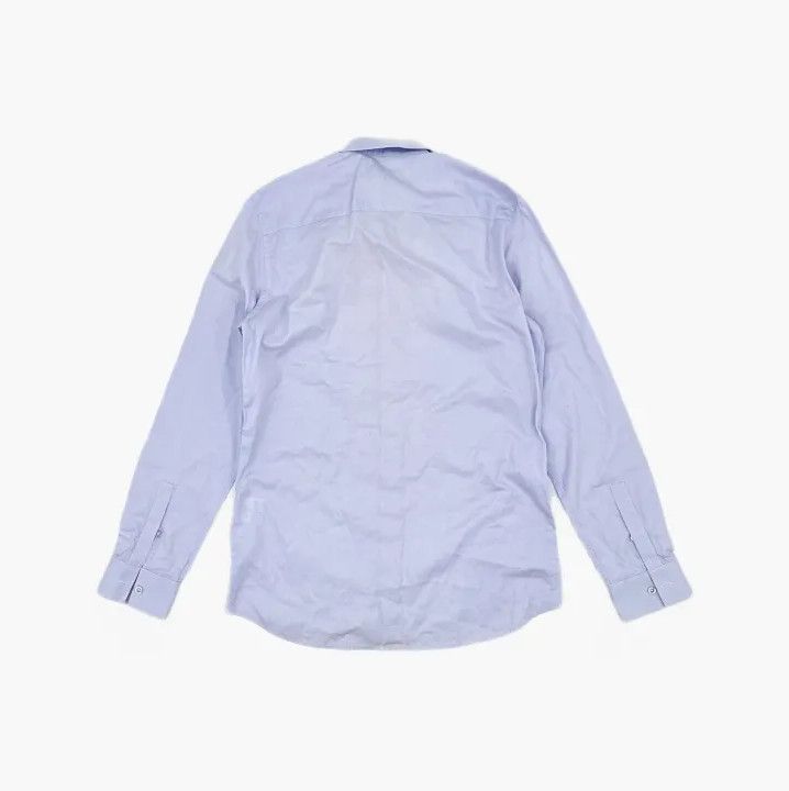 Givenchy GIVENCHY Men's Blue Long-Sleeve Square Collar Shirt Size US XXS / EU 40 - 3 Thumbnail