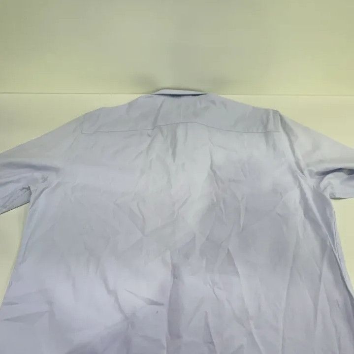 Givenchy GIVENCHY Men's Blue Long-Sleeve Square Collar Shirt Size US XXS / EU 40 - 12 Thumbnail