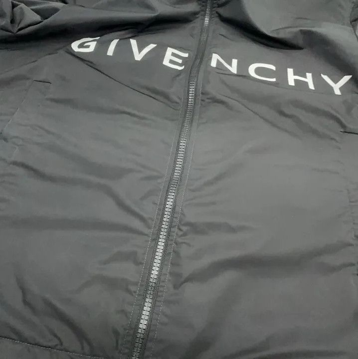 Givenchy Givenchy Men's Letter Print Zip Long Sleeve Jacket Size US M / EU 48-50 / 2 - 13 Thumbnail