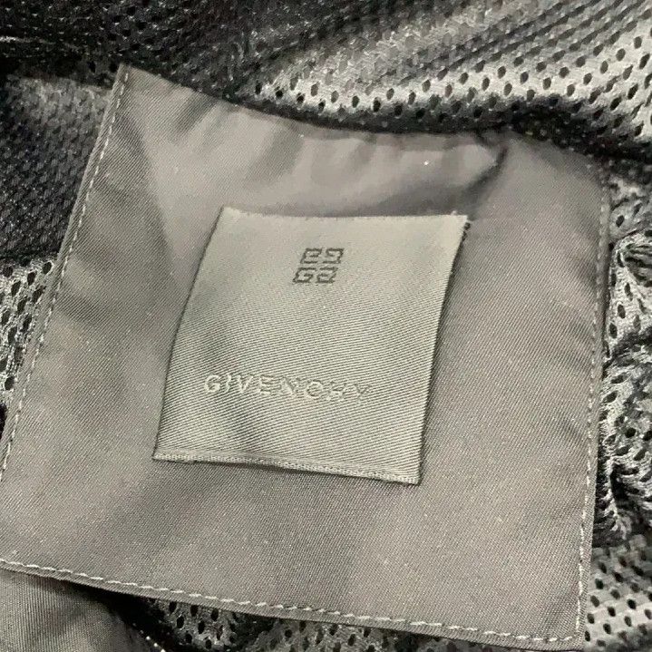 Givenchy Givenchy Men's Black Hooded Zip Windbreaker Size US M / EU 48-50 / 2 - 5 Thumbnail