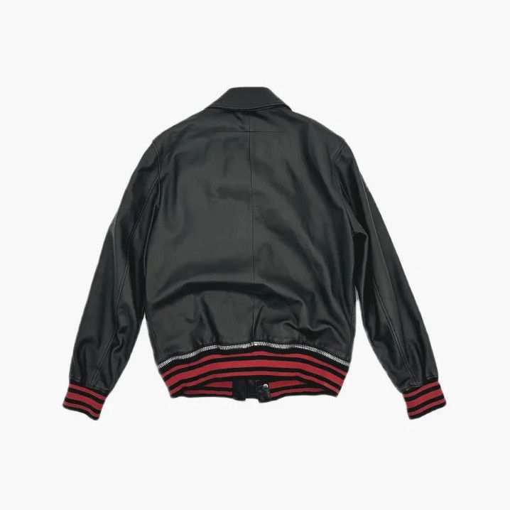 Givenchy Givenchy Black Leather Zip Jacket Size US M / EU 48-50 / 2 - 3 Thumbnail